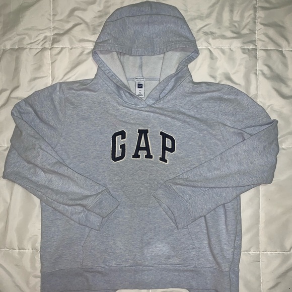 light blue gap hoodie